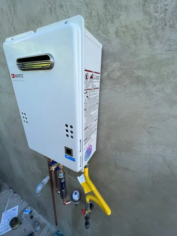 Tankless water heater installation for West Liberty homes